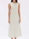 ASSEMBLY LABEL ISOLA STRIPE MIDI DRESS