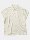 ASSEMBLY LABEL KARRI SILK SHORT SLEEVE SHIRT