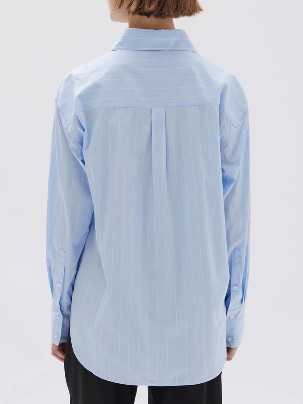 ASSEMBLY LABEL OTIS POPLIN STRIPE SHIRT