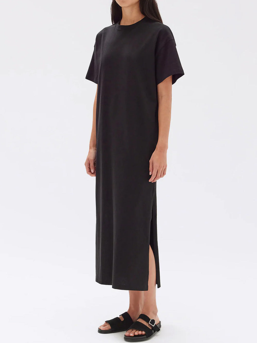 ASSEMBLY LABEL PORTIA JERSEY TEE DRESS