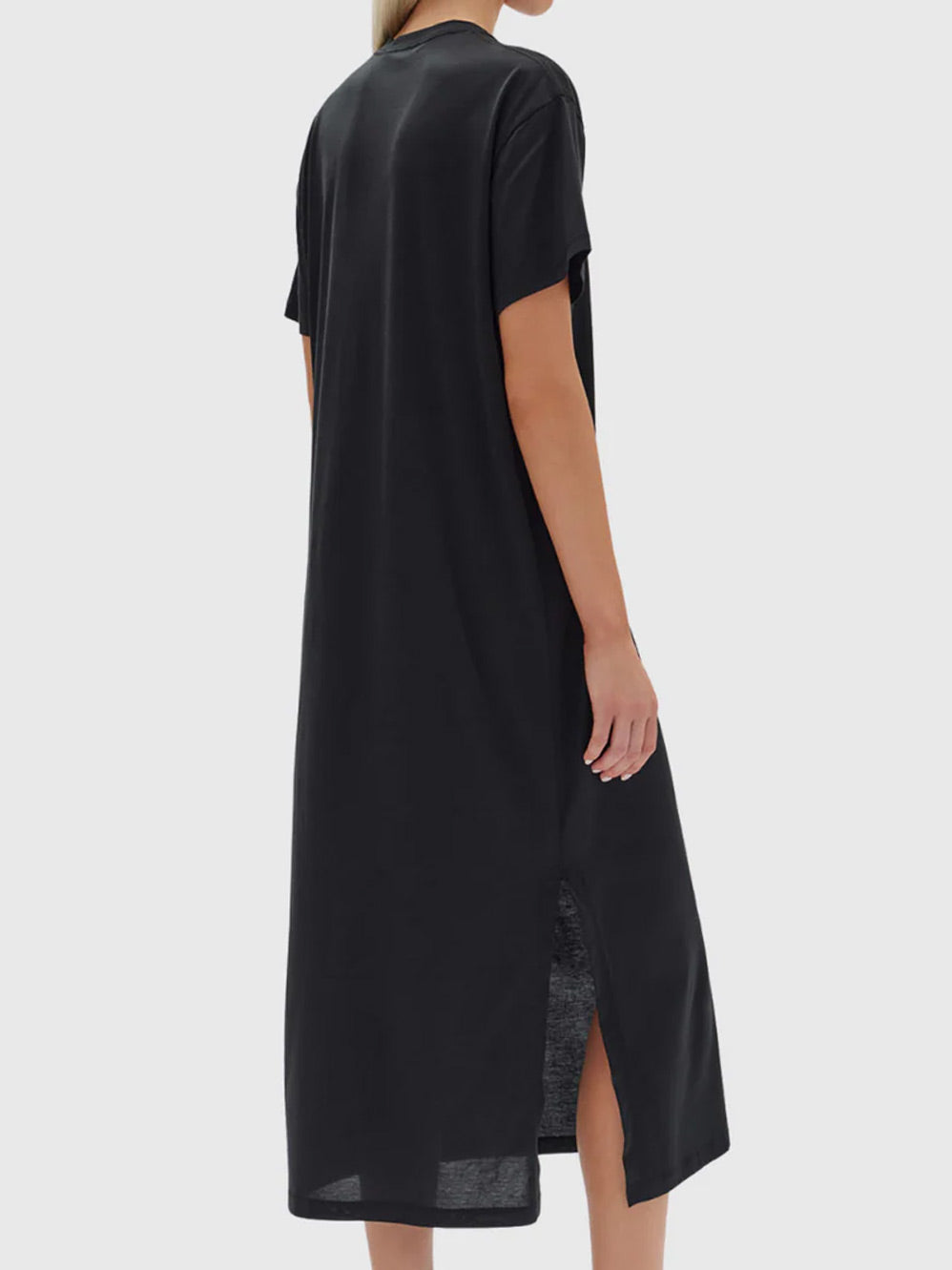 ASSEMBLY LABEL SILK BLEND TEE DRESS