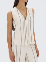 ASSEMBLY LABEL MATERA STRIPE VEST