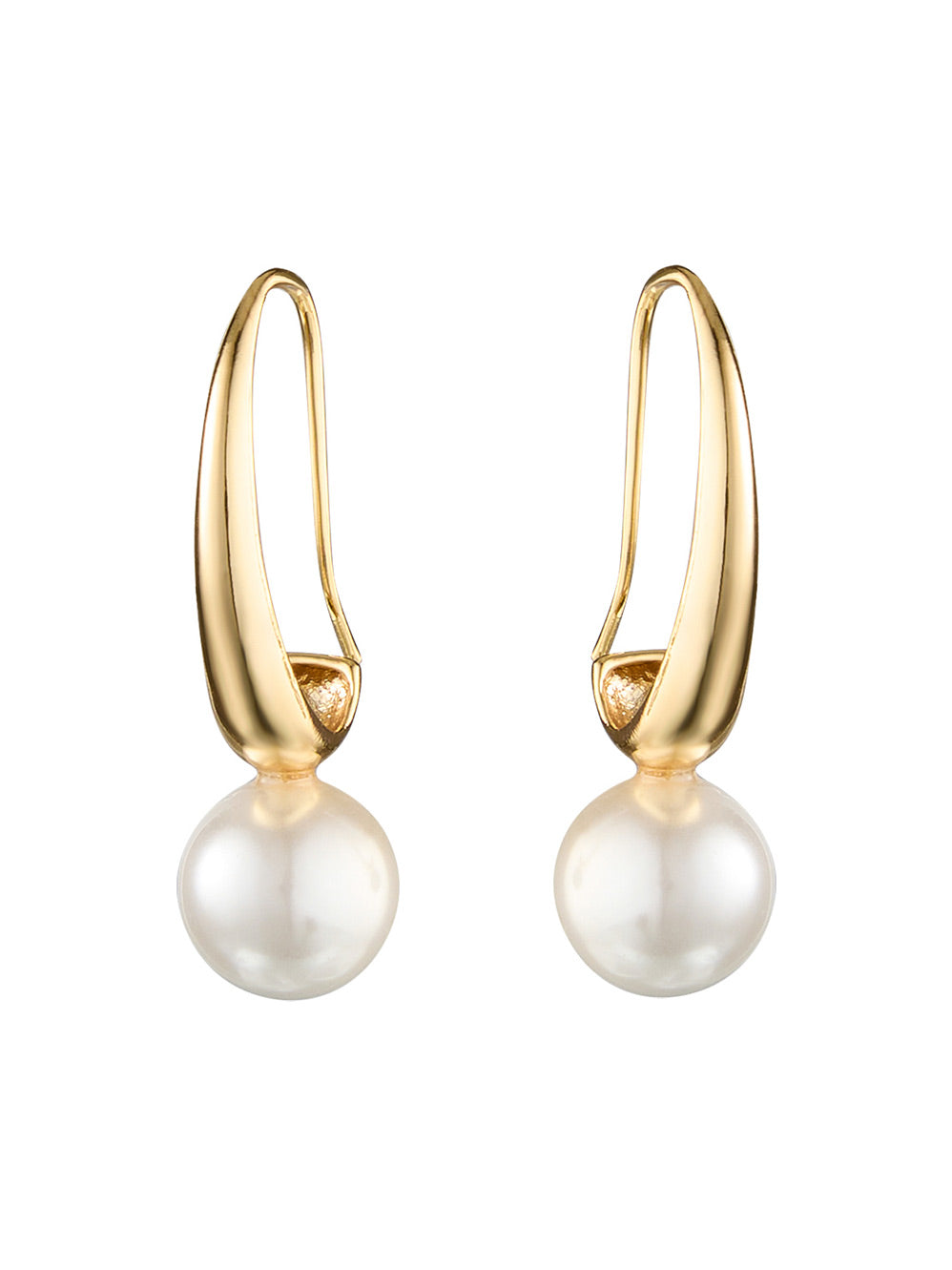 BLING BAR ARIA PEARL DROP EARRINGS