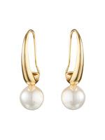 BLING BAR ARIA PEARL DROP EARRINGS