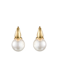 BLING BAR PICCOLA PEARL EARRINGS