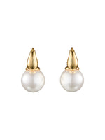 BLING BAR PICCOLA PEARL EARRINGS