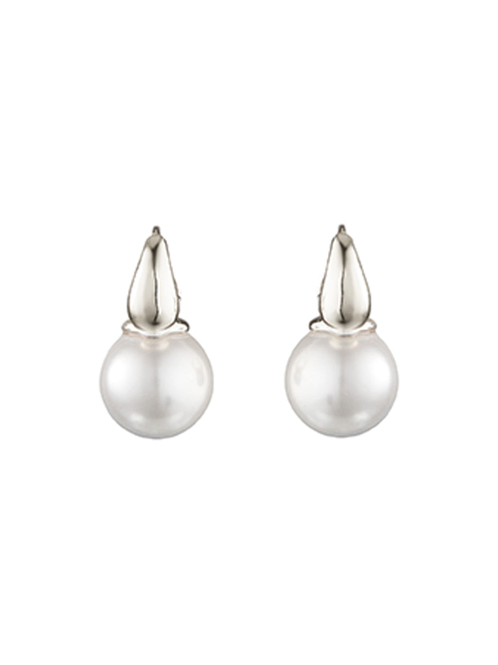 BLING BAR PICCOLA PEARL EARRINGS