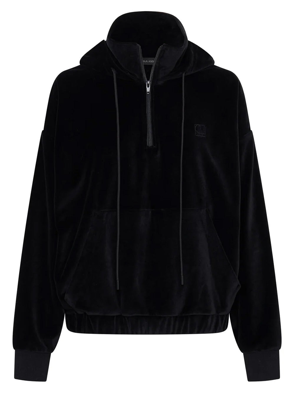 CAMILLA AND MARC SIMONE VELOUR ZIP UP HOODIE