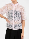 COSTER SHIRT WITH LACE