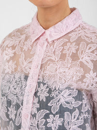 COSTER SHIRT WITH LACE