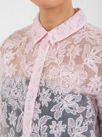 COSTER SHIRT WITH LACE