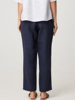 ENNI LINEN STRAIGHT LEG PANT