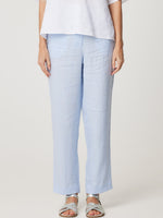 ENNI LINEN STRAIGHT LEG PANT