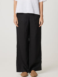 ENNI LINEN WIDE LEG PANT