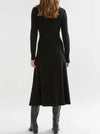 ELK MERINO WOOL WRAP DRESS