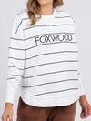 FOXWOOD CLASSIC STRIPE SIMPLIFIED CREW