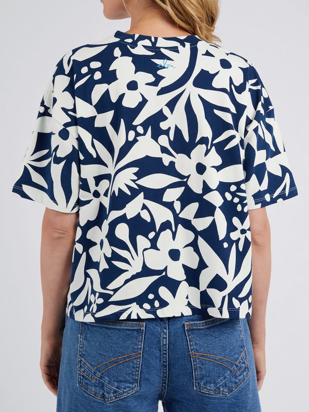 ELM STENCIL FLORAL TEE