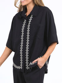 ELM NINA EMBROIDERED SHIRT