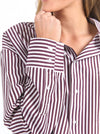 ELM LILA STRIPE SHIRT