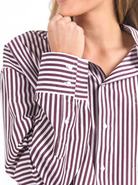 ELM LILA STRIPE SHIRT