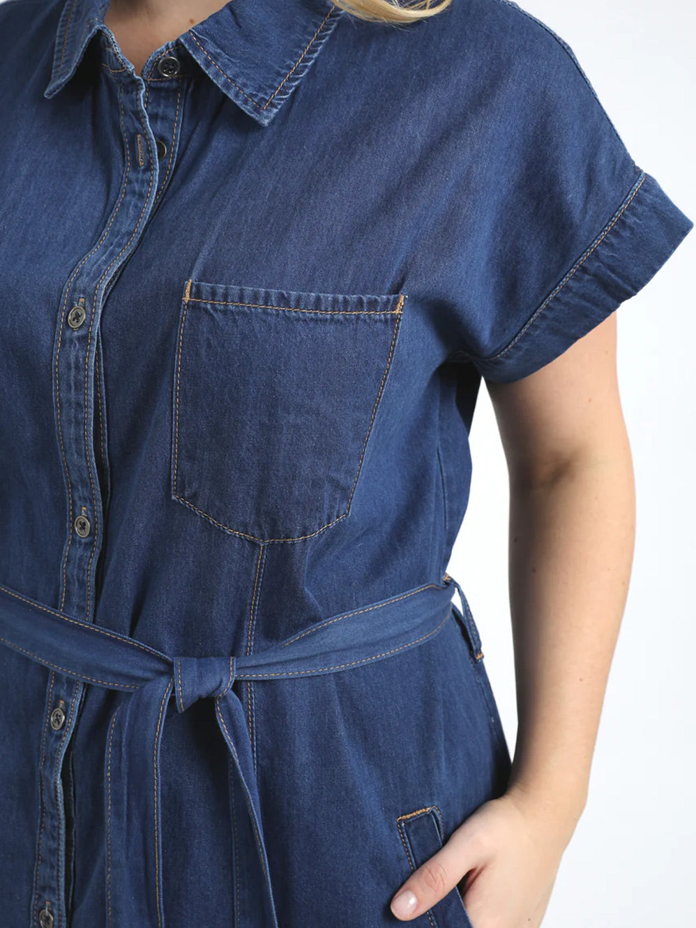 ELM EVERLEIGH DENIM DRESS