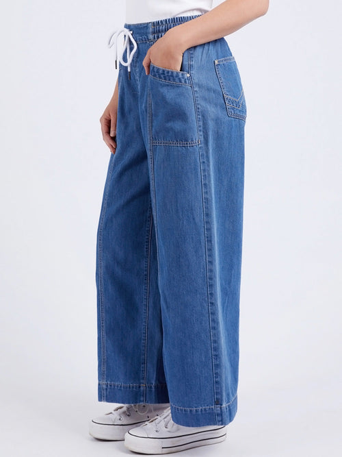 ELM ALOURA WIDE LEG JEAN