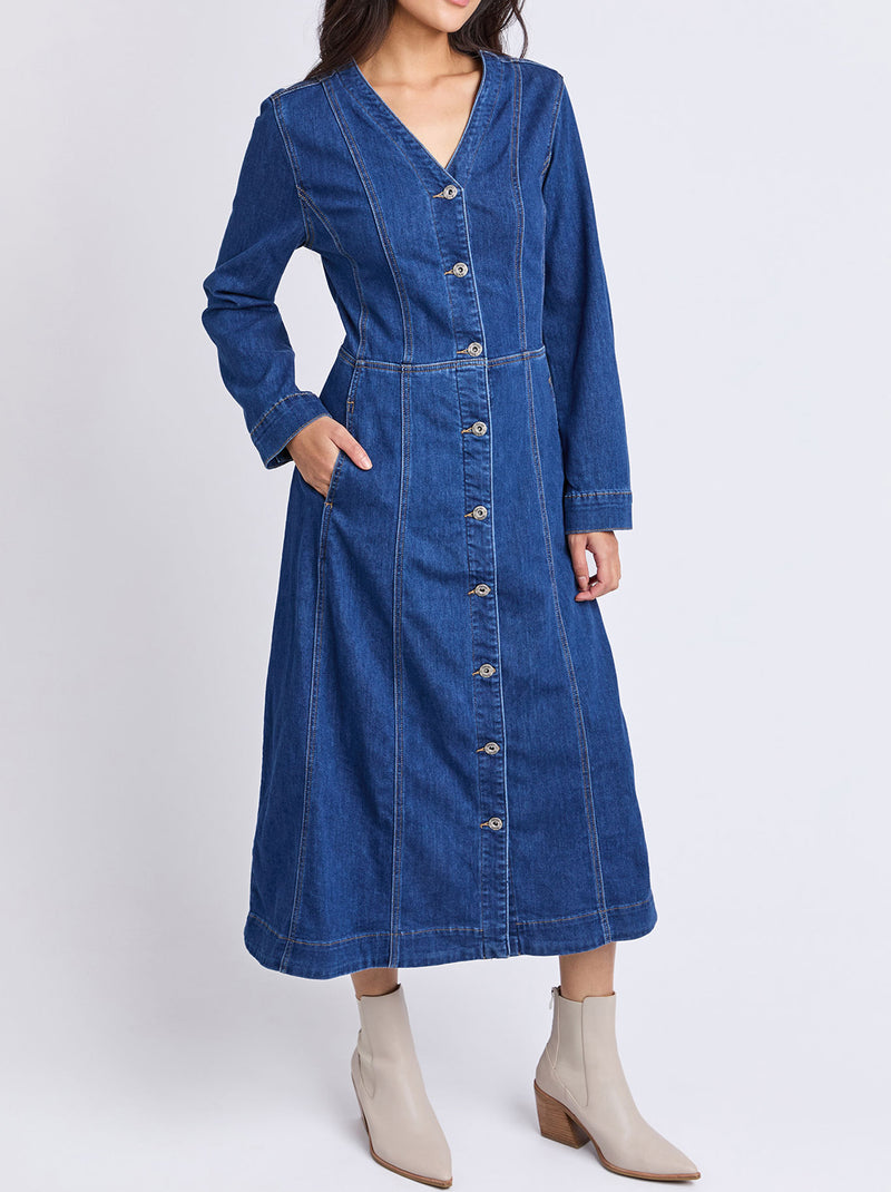 ELM MARIELLA DENIM DRESS