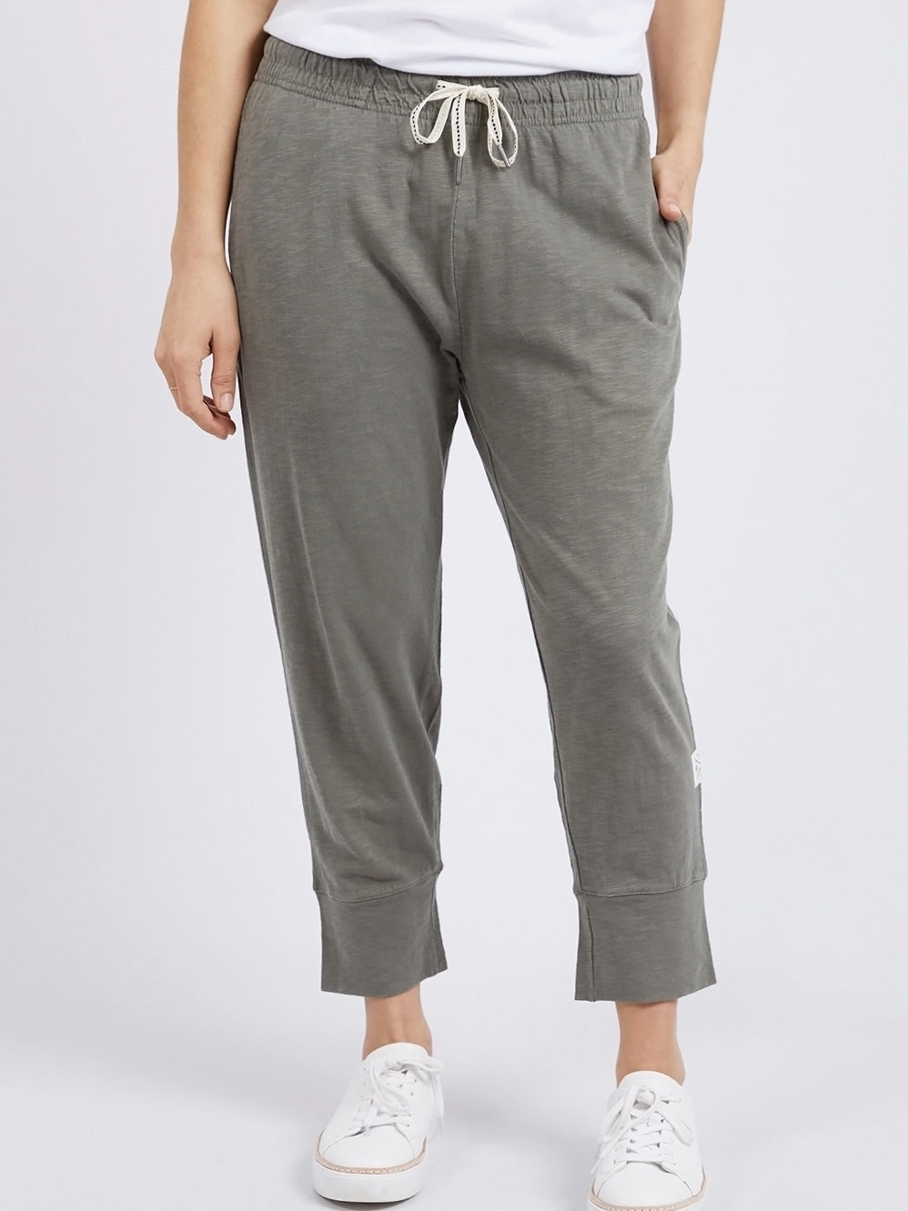 ELM WASH OUT COTTON TRACK PANT