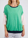 ELM MAZIE COLOUR BLOCK SWEAT