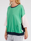 ELM MAZIE COLOUR BLOCK SWEAT