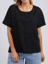 ELM CURTIS WOVEN SHORT SLEEVE TEE