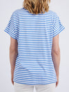 ELM YARA STRIPE SHORT SLEEVE TEE