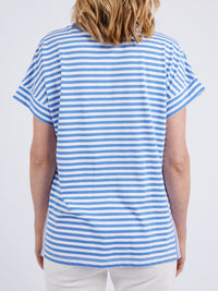 ELM YARA STRIPE SHORT SLEEVE TEE