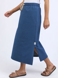 ELM DENIM LOOK TRAVEL SKIRT