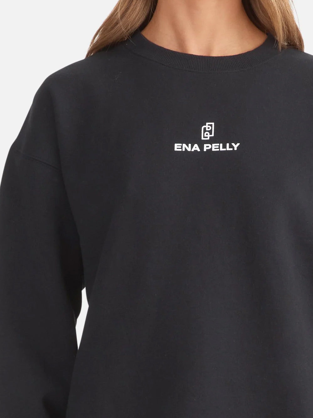 ENA PELLY LEXI MONOGRAM SWEATER