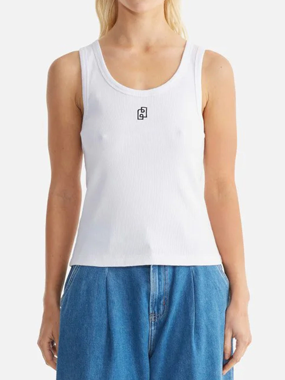 ENA PELLY KENDALL MONOGRAM TANK