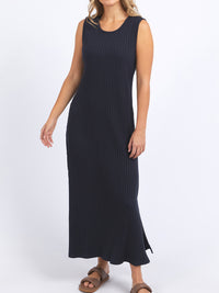 FOXWOOD PIPPA RIB DRESS