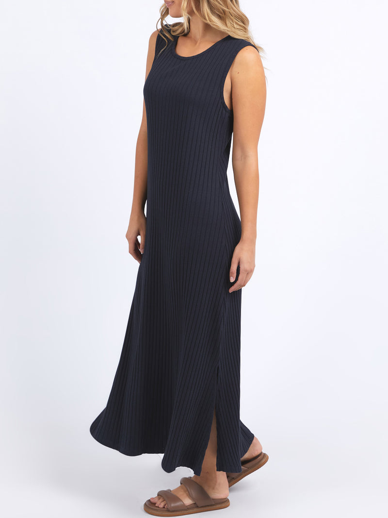 FOXWOOD PIPPA RIB DRESS