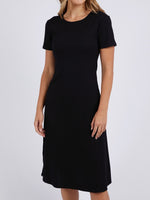 FOXWOOD NEVE RIB DRESS