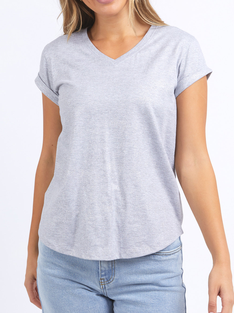 FOXWOOD BODIE METALLIC TEE