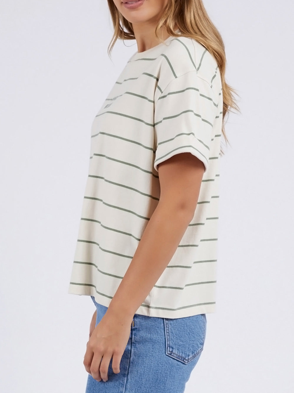 FOXWOOD HUNTLEIGH STRIPE TEE