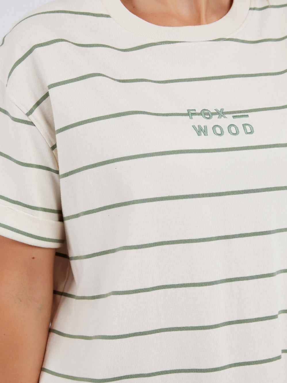 FOXWOOD HUNTLEIGH STRIPE TEE