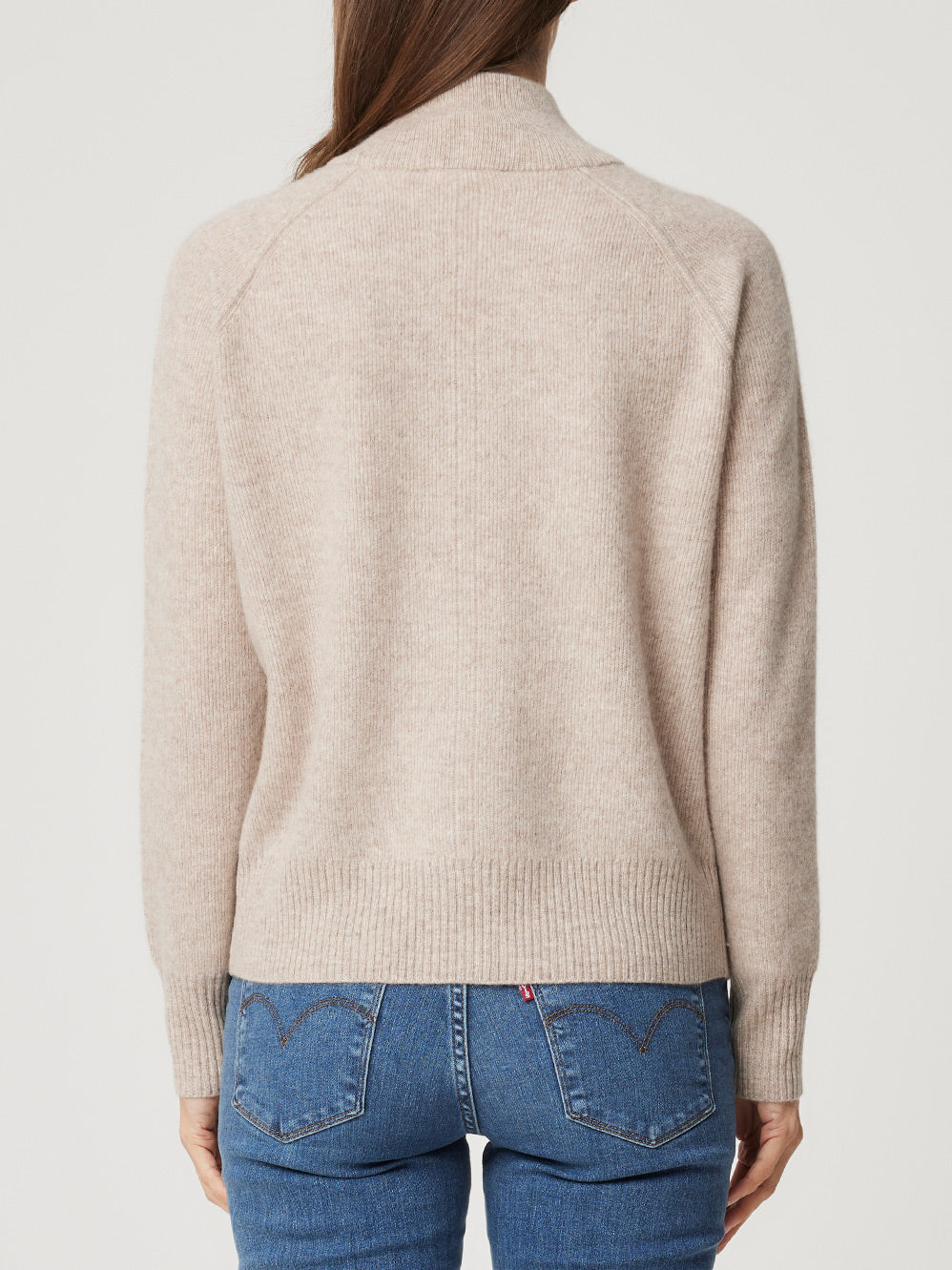 JAMES MELBOURNE RAW EDGE KNIT