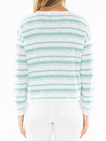 JUMP LINEN STRIPED KNIT