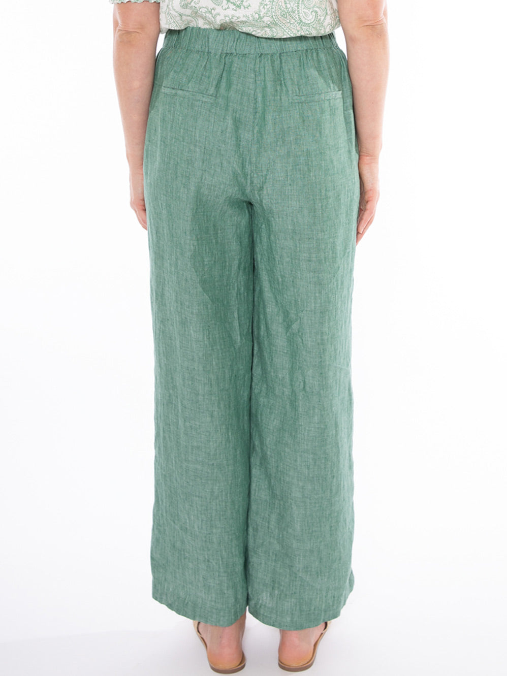 JUMP WIDE LEG LINEN PANT