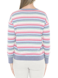 JUMP PASTEL STRIPE KNIT