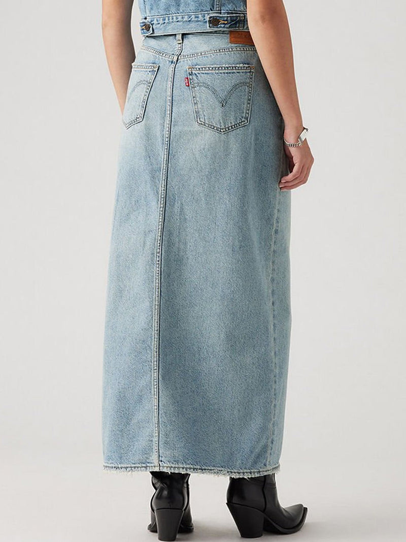 LEVI'S ANKLE COLUMN SKIRT