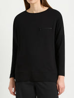 MELA PURDIE ZIP POCKET SWEATER