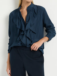 MELA PURDIE RIPPLE BLOUSE