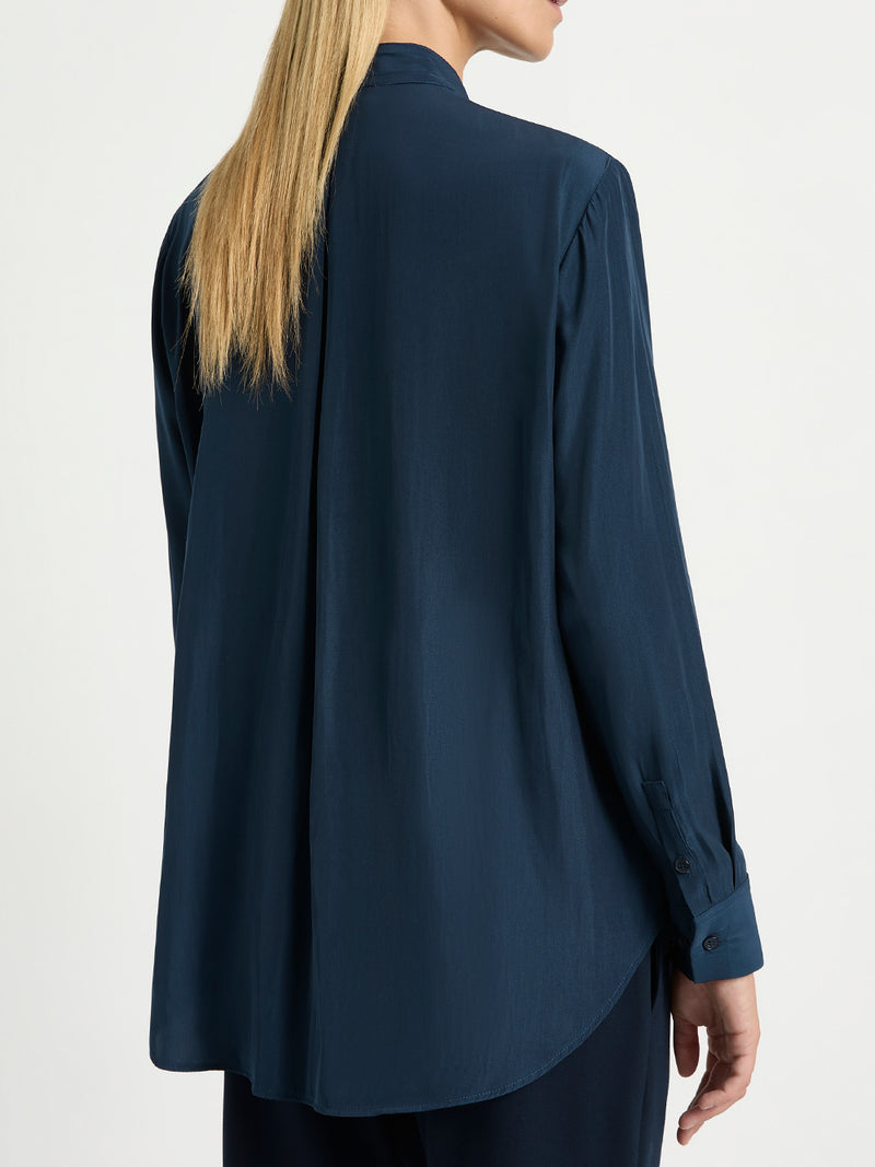 MELA PURDIE RIPPLE BLOUSE